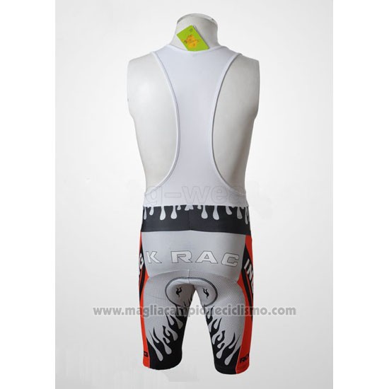 2010 Abbigliamento Ciclismo Rock Racing Rosso e Azzurro Manica Corta e Salopette